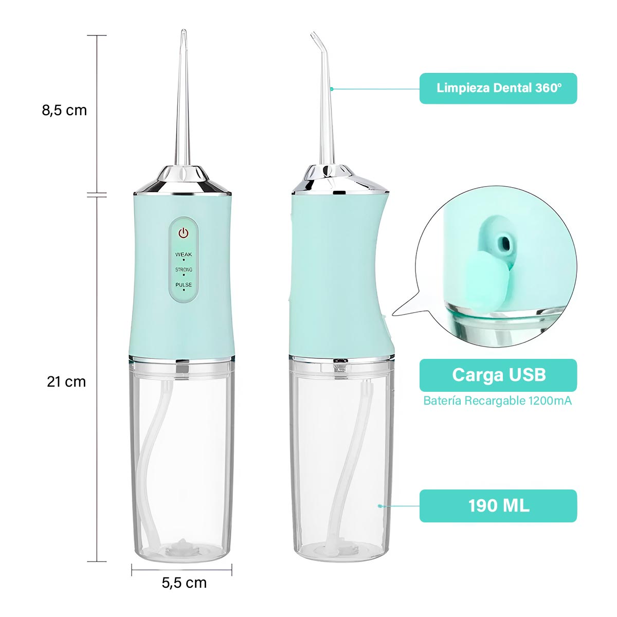 Limpieza suave y profunda para quienes usan ortodoncia o tienen encías sensibles