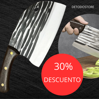 Cuchillo tipo hacha: Precisión, control y durabilidad en cada corte